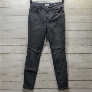 Jessica Simpson gray high rise skinny jeans size 6